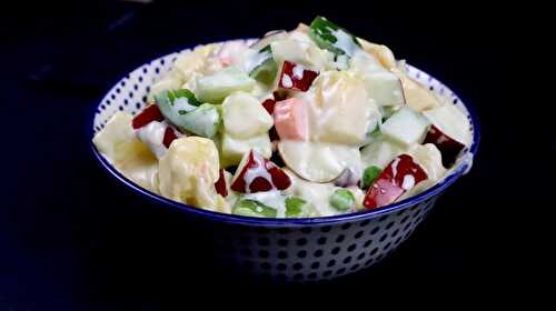 Russian Salad - Russian Salad Recipe - Tasted Recipes