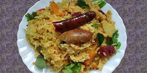 Sambar Rice-How To Prepare Sambar Sadam? - Tasted Recipes