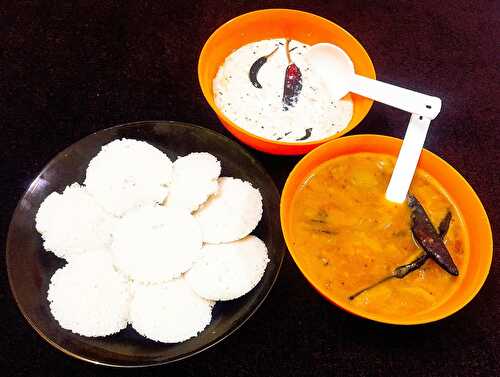 South Indian Idli - Idli Recipe - Tasted Recipes