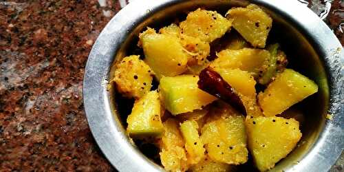 South Indian Pumpkin Fry Recipes - Tasted Recipes