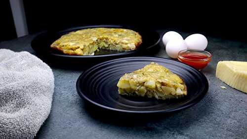 Spanish Omelet Indian Style - Tasted Recipes