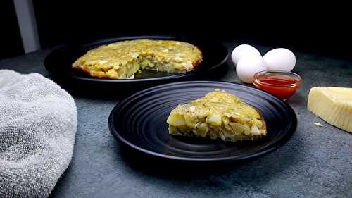 Spanish Omelet Indian Style - Tasted Recipes