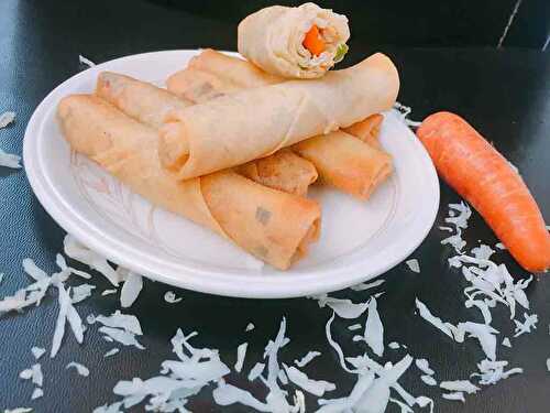 Spring Rolls Recipe - Chinese Spring Rolls - Tasted Recipes