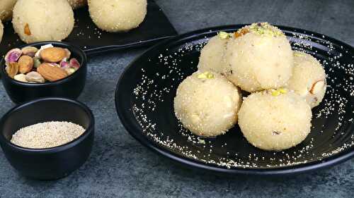 Suji Malai Laddu | सूजी मलाई के लड्डू - Tasted Recipes