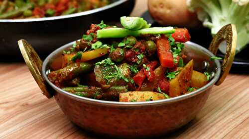 Veg Kolhapuri - Tasted Recipes