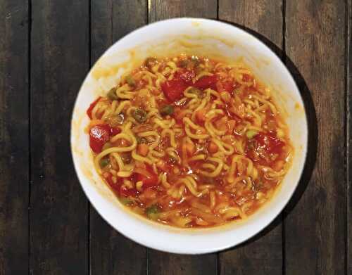 Veg Noodle Soup Recipe - Tasted Recipes