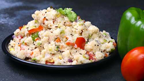 Veg Upma - A Healthy Start to Your Day! - Tasted Recipes