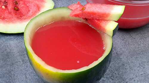 Watermelon Juice & No Added Sugar - Tasted Recipes