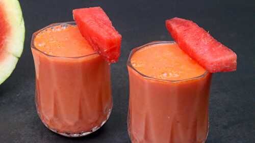 Watermelon Smoothie - Tasted Recipes