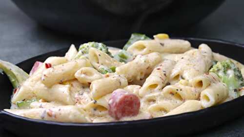 White Sauce Pasta - Tasted Recipes