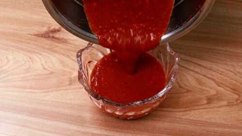 Red Chutney for Chaat Sandwiches and Snacks