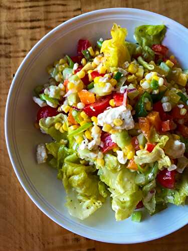 Chopped Southwest Salad - Tastefully Grace