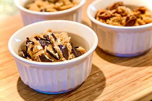 Edible Cookie Dough: 3 Flavors - Tastefully Grace