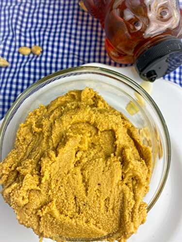 Homemade Honey Peanut Butter - Tastefully Grace