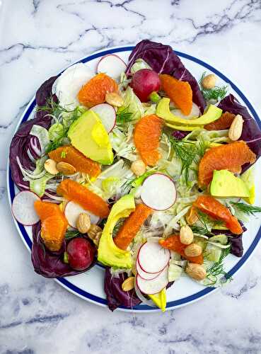 Spring Fennel and Segmented Orange Salad - Tastefully Grace