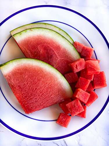 How to Cut a Watermelon (Into Cubes & Slices)