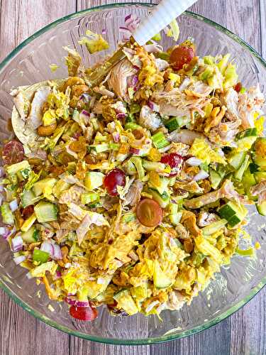 Easy Curried Chicken Salad