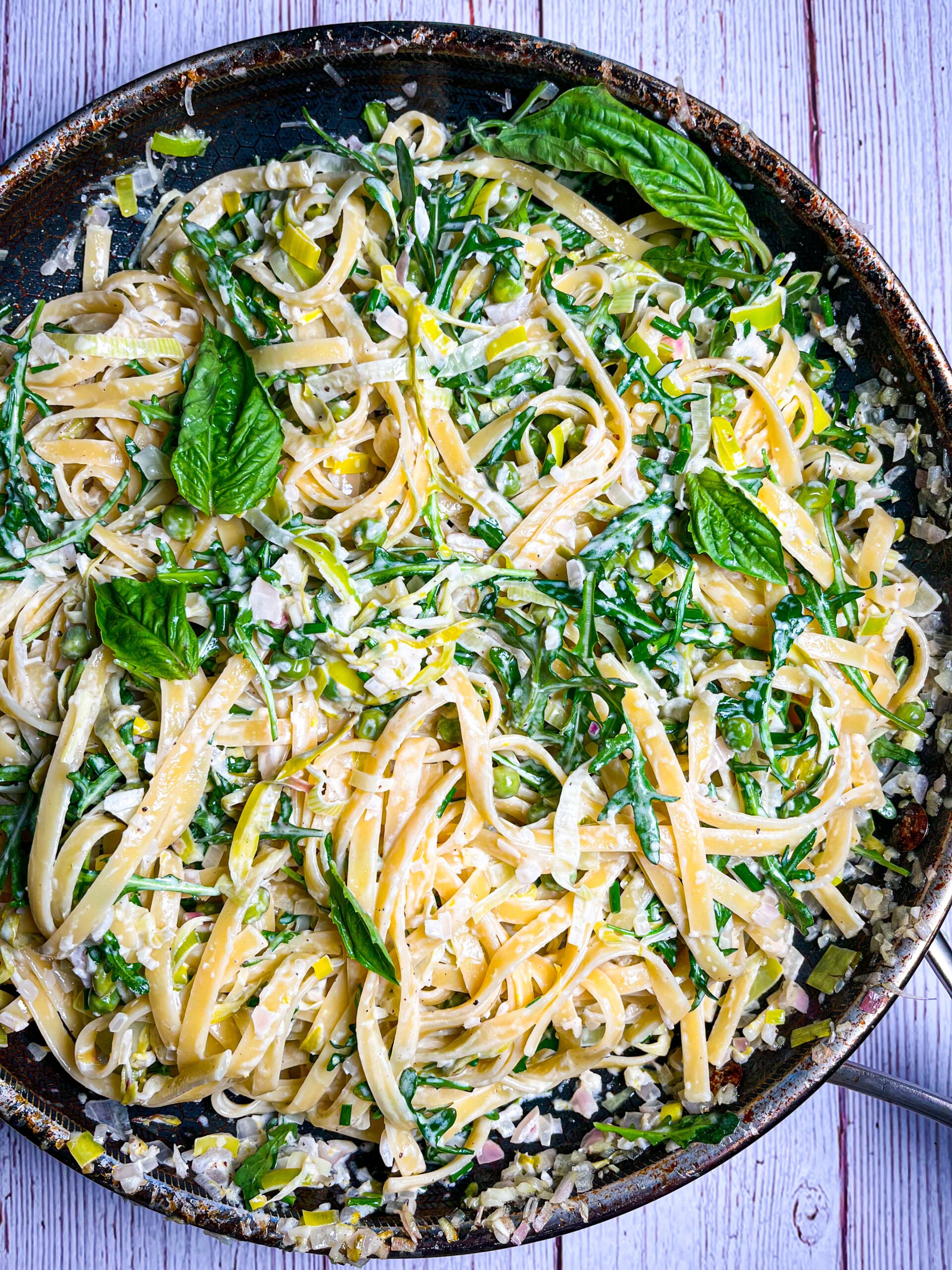 Creamy Pasta Primavera
