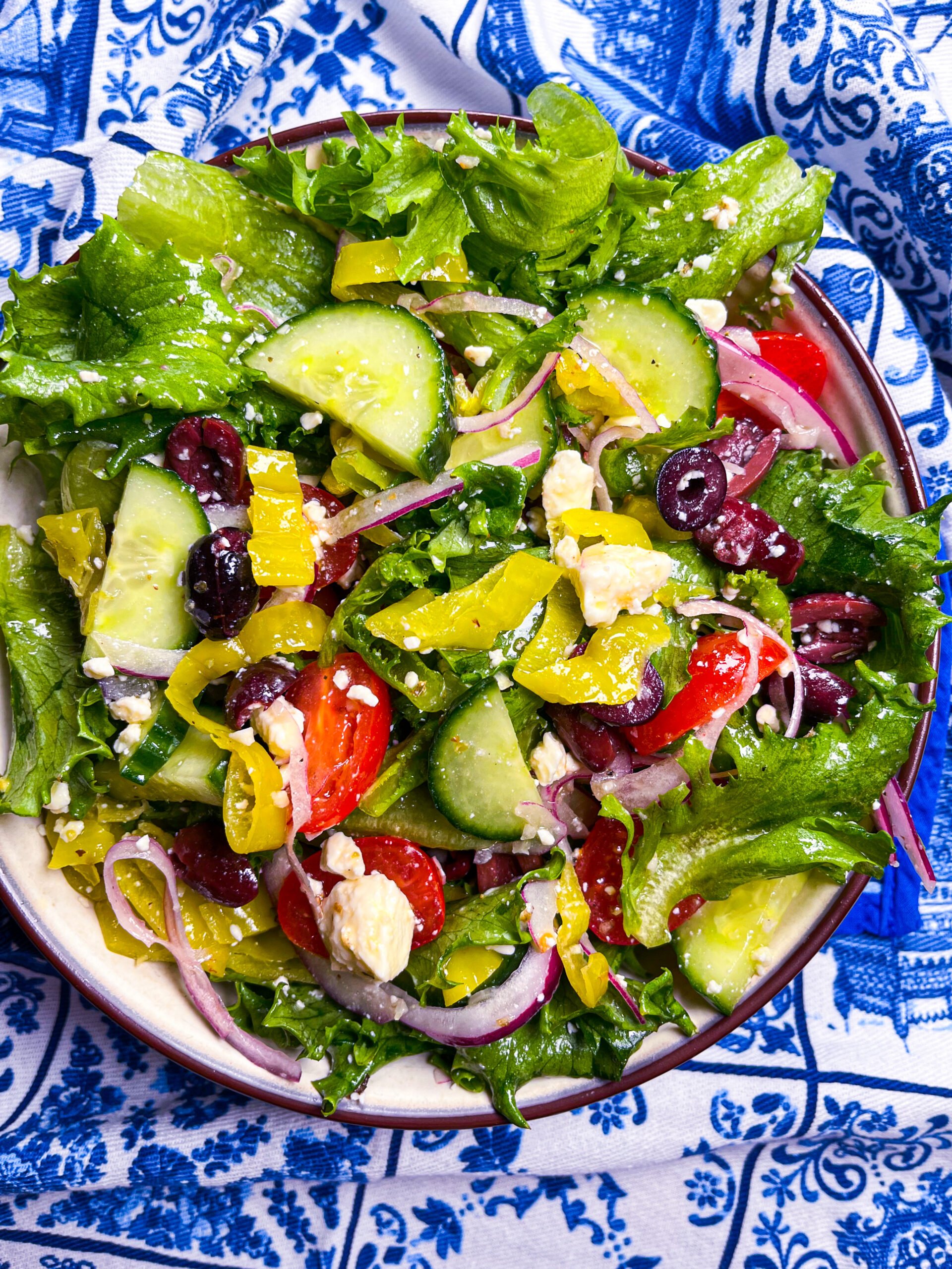 Greek Salad (With Lettuce)