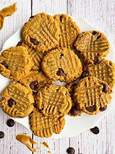 Peanut Butter Chocolate Chip Cookies (in 25 Minutes!)