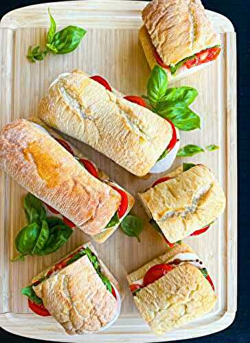 Classic Caprese Sandwich Recipe