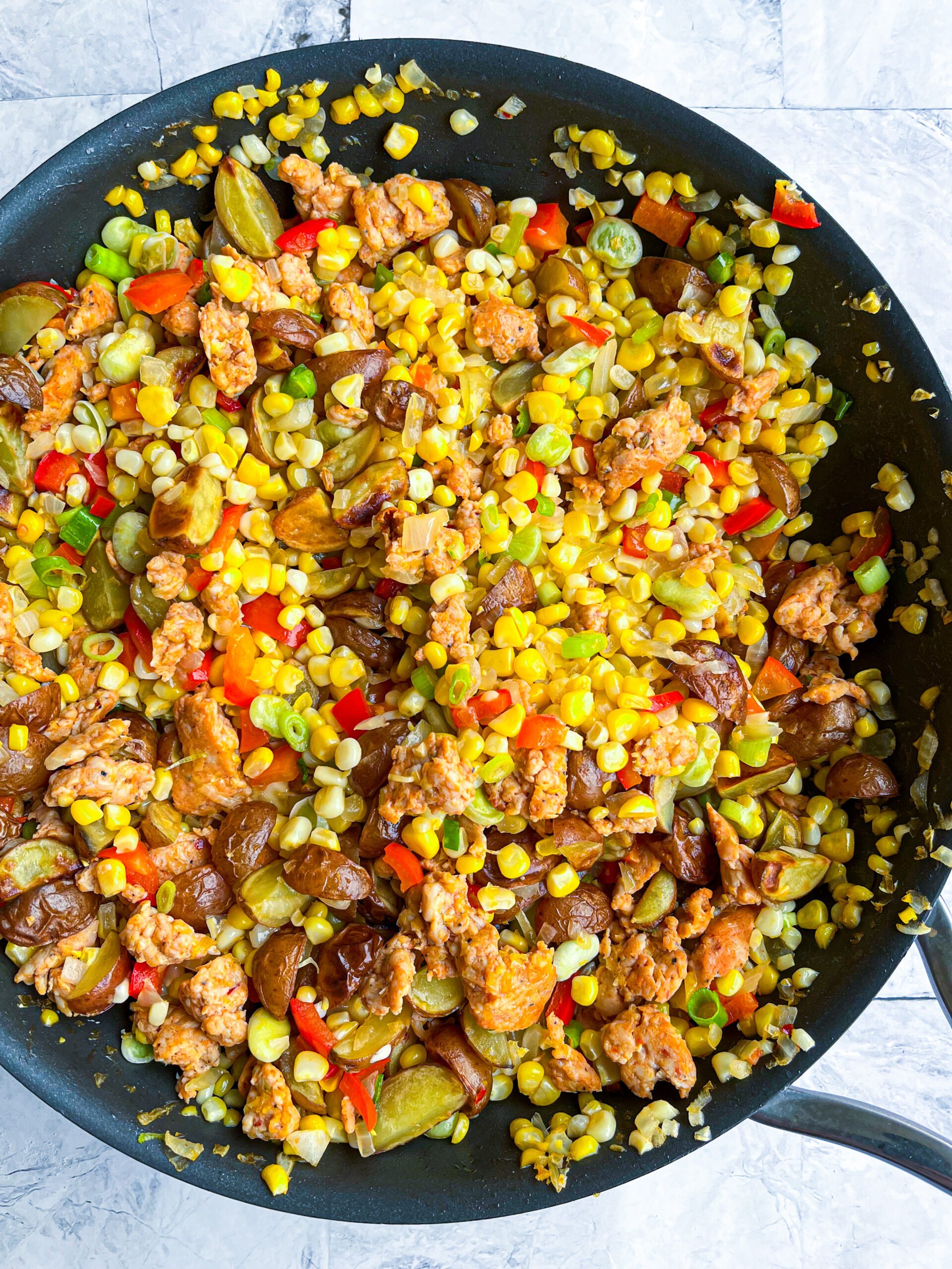 Dad’s Sausage Succotash Recipe