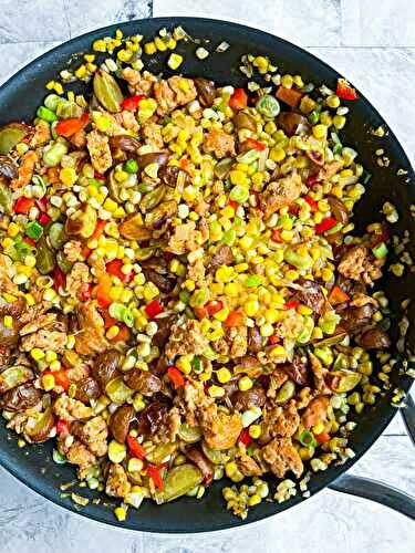 Dad’s Sausage Succotash Recipe