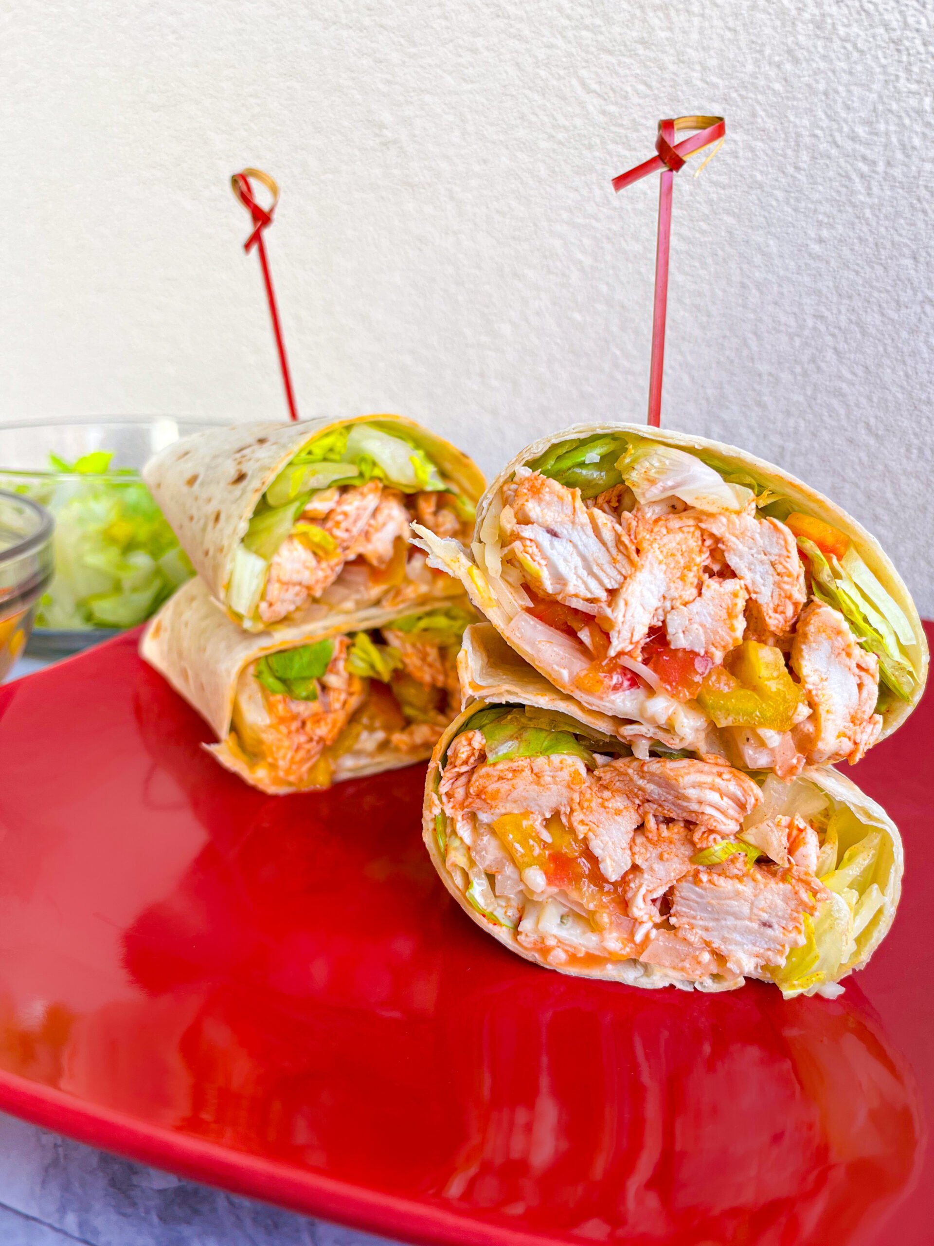 Buffalo Chicken Wrap Recipe (Husband Approved)