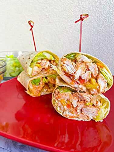 Buffalo Chicken Wrap Recipe (Husband Approved)