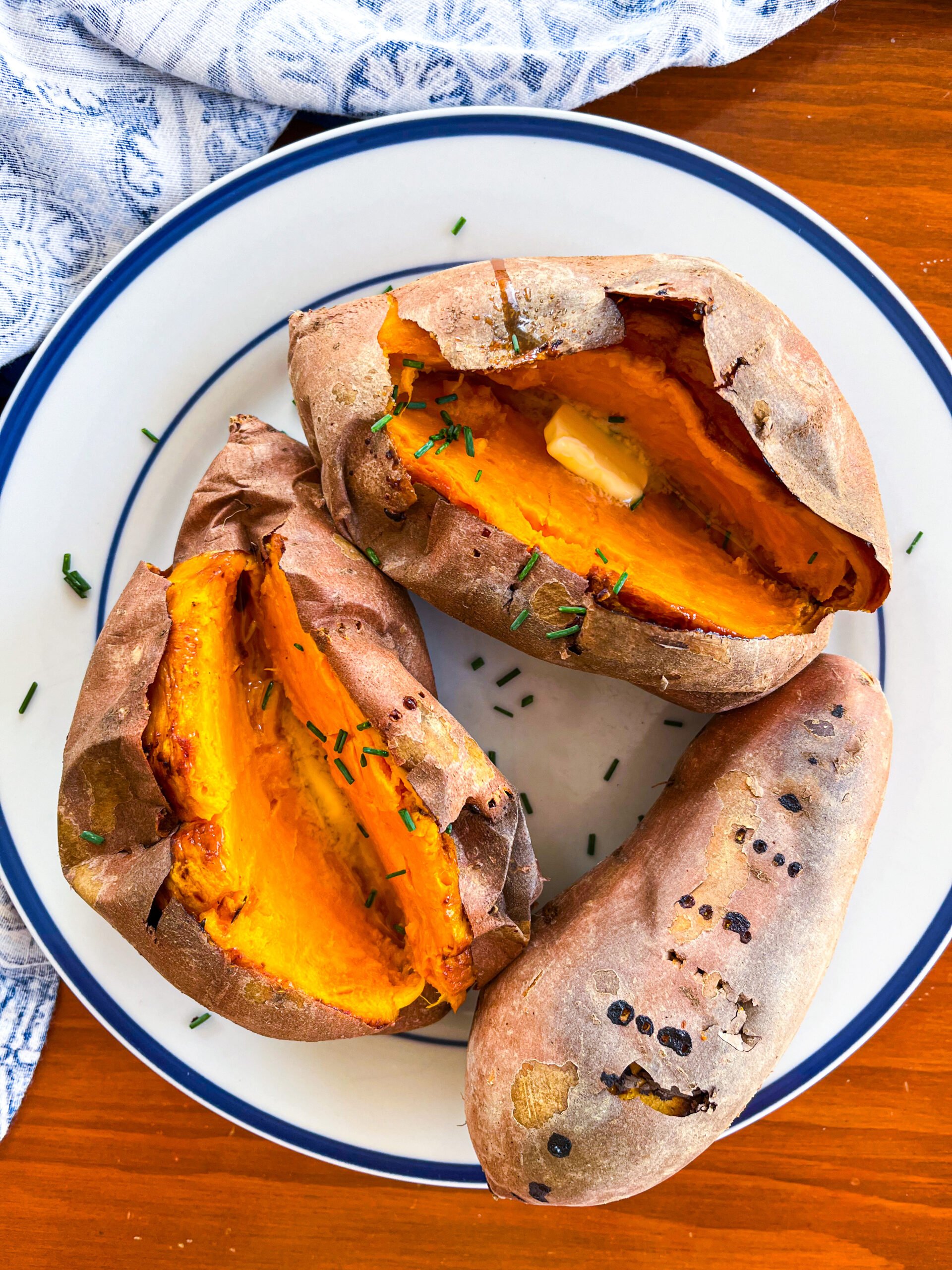 How to Bake a Sweet Potato