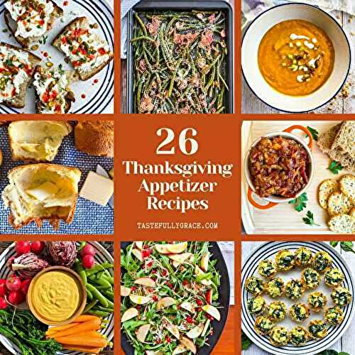 26 Thanksgiving Appetizers