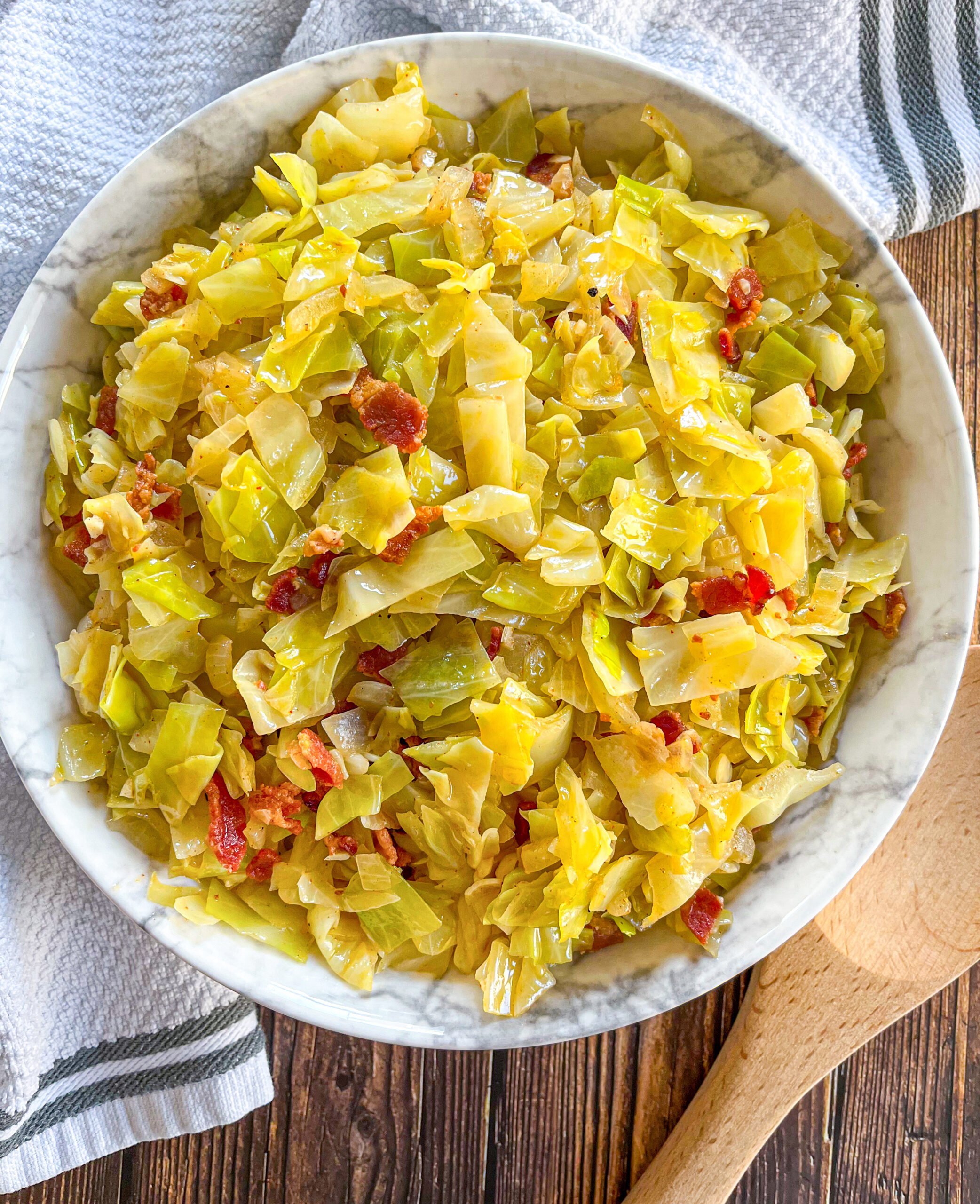 Easy Fried Cabbage