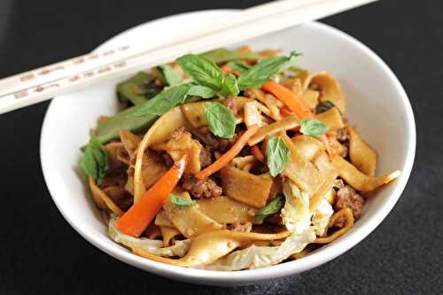Pork Drunken Noodles