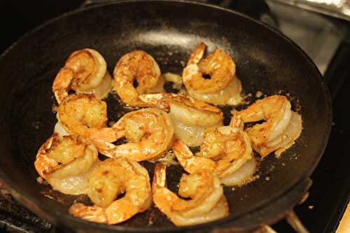 Shrimp with a Butter Sauce