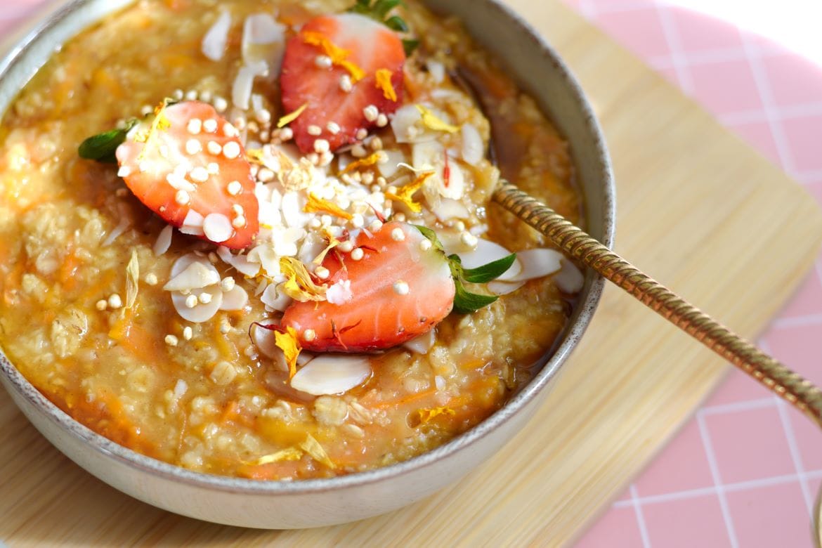 Carrot Cake Stovetop Oatmeal