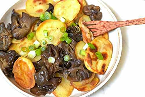 Asian Wood Ear Mushroom Potatoes