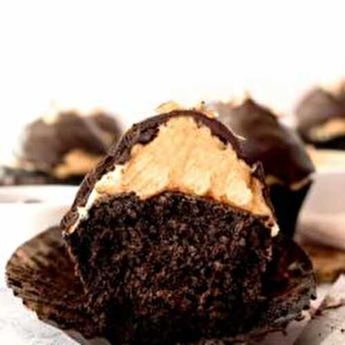 Hi-Hat Peanut Butter Cupcakes