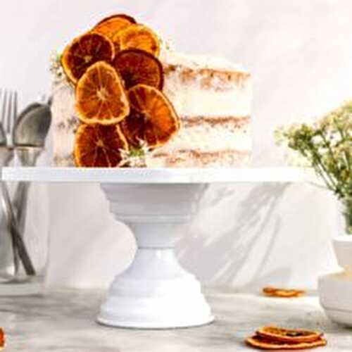 Ultra Soft Brown Butter Orange & Cinnamon Layer Cake