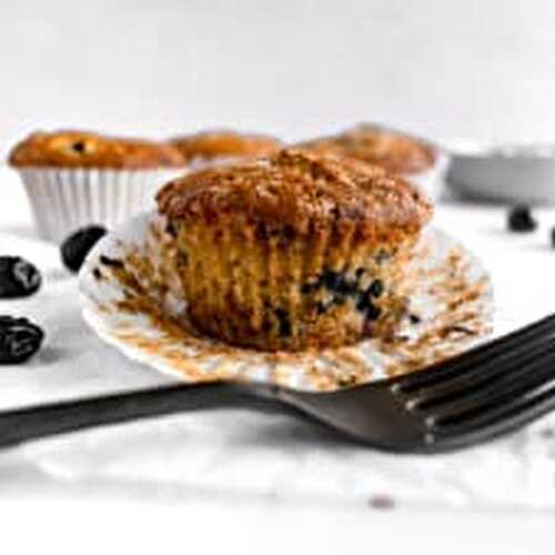 Bakery-Style Lemon Blueberry Muffins