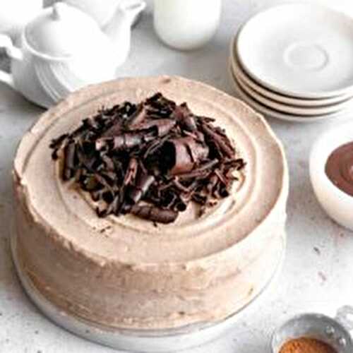 Chai Hazelnut Layer Cake