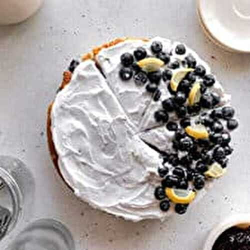 Lemon Blueberry Jam Cake