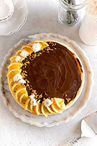 Chocolate Orange Cheesecake