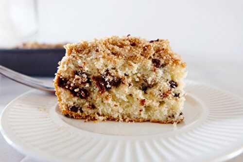 Chocolate Chip Crumb Coffee Cake