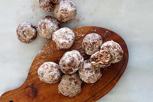 Mexican Chocolate Snowballs
