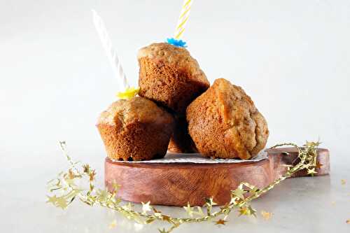 Peanut Butter & Banana Pupcakes