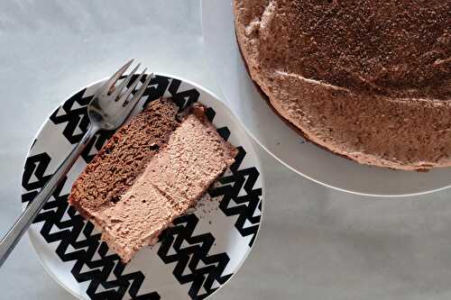 Chocolate Mousse Mud Cake