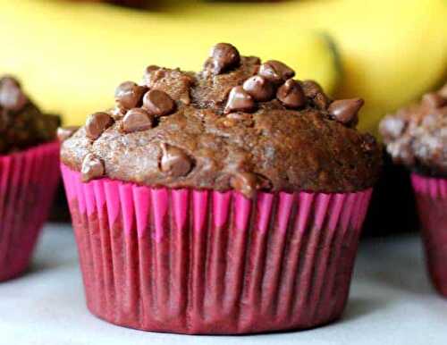 Chocolate Banana Muffins