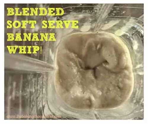 Soft Serve Banana {Whip} Ice Cream - One Ingredient!