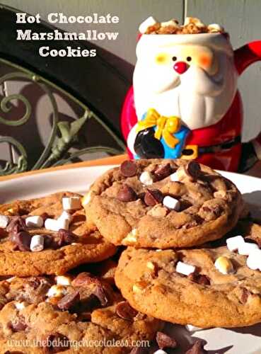 "Comfy Cozy" Hot Chocolate & Marshmallow Cookies