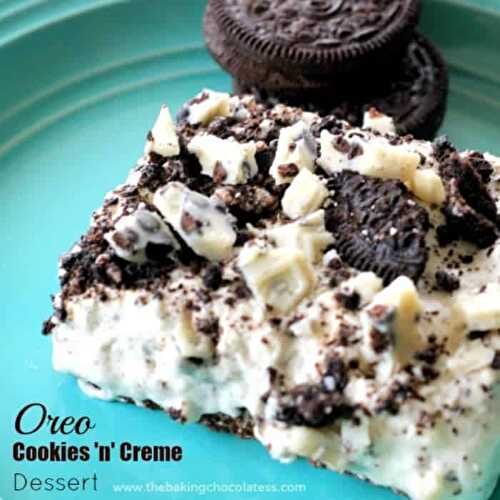 Oreo Cookies 'n' Creme Dessert